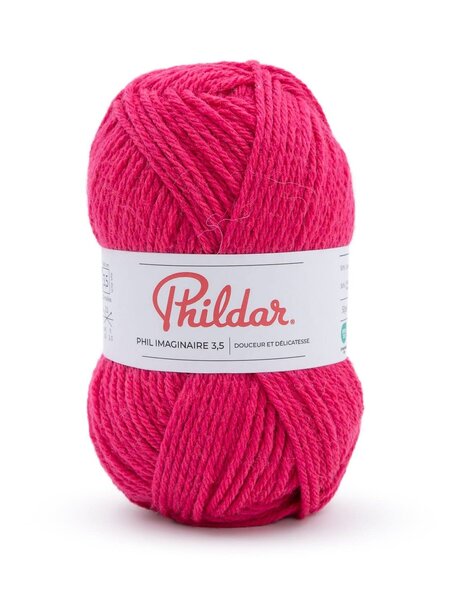 Phildar Phil Imaginaire 3.5 -rosé pivoine