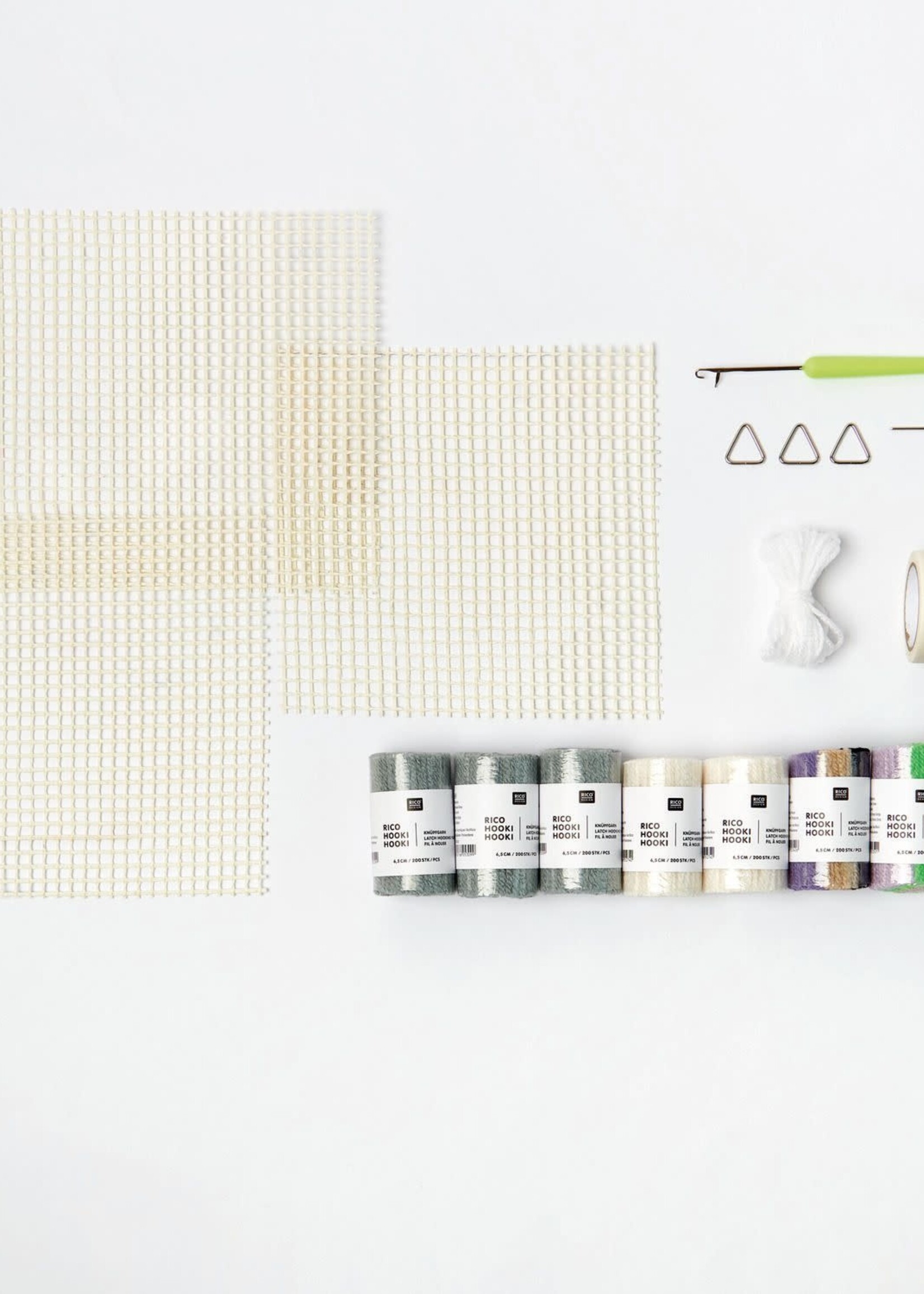 Hooki Hooki knoopset marmeren afbeeldingen