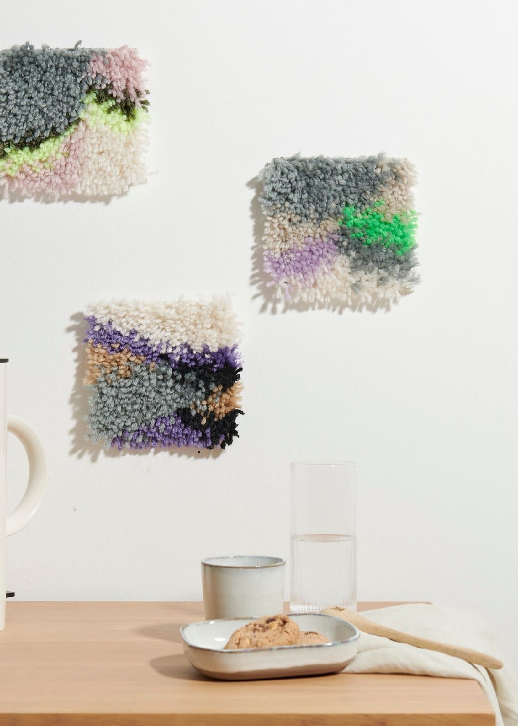 Hooki Hooki knoopset marmeren afbeeldingen