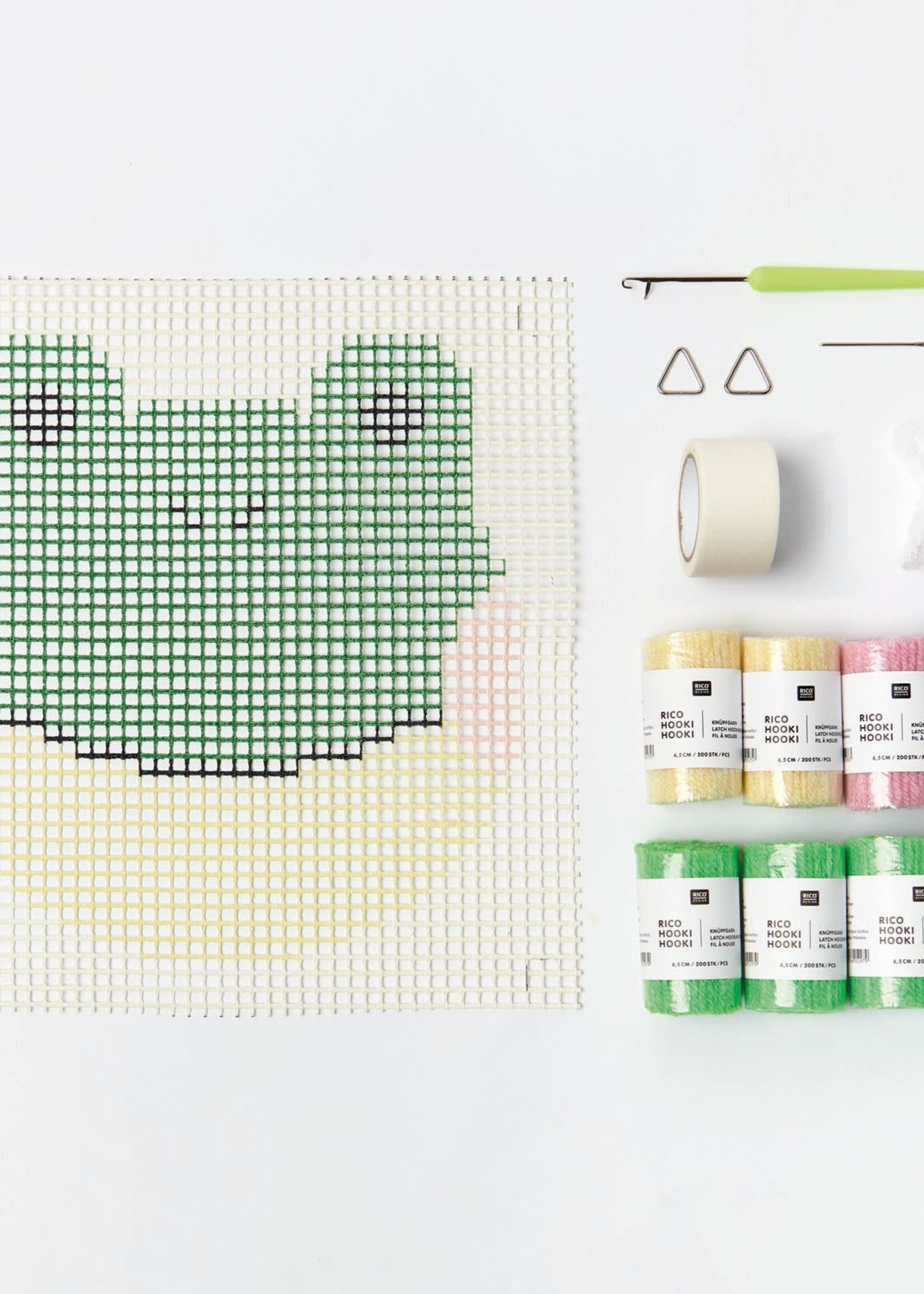 Hooki Hooki knoopset muurhanger kikker