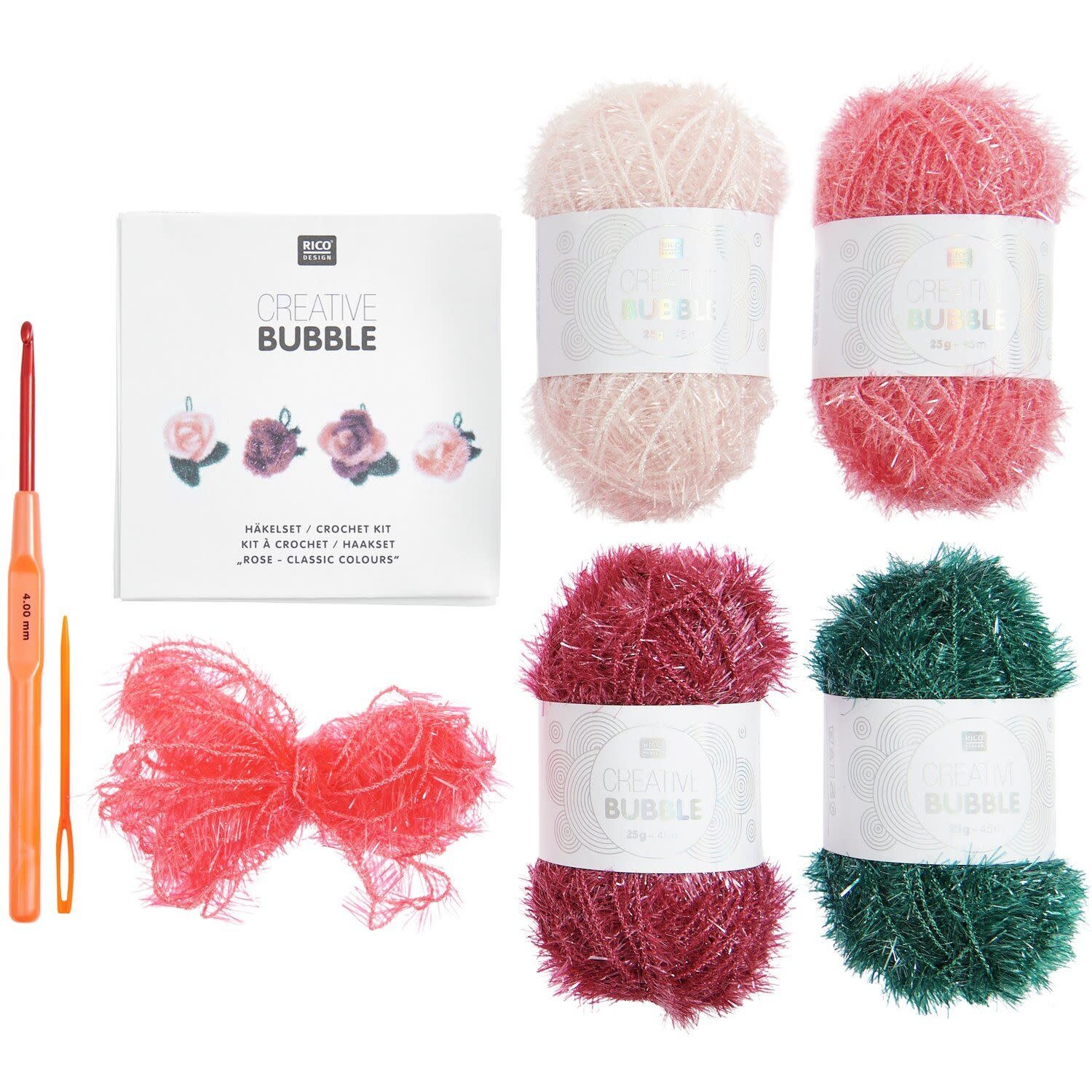 Haakset Creative Bubble Rose Classic