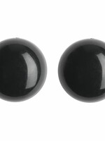 Veiligheidsogen zwart 2 stuks -8mm