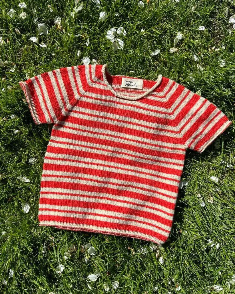 PetiteKnit Amélie Tee Junior -PetiteKnit -breipatroon NDL
