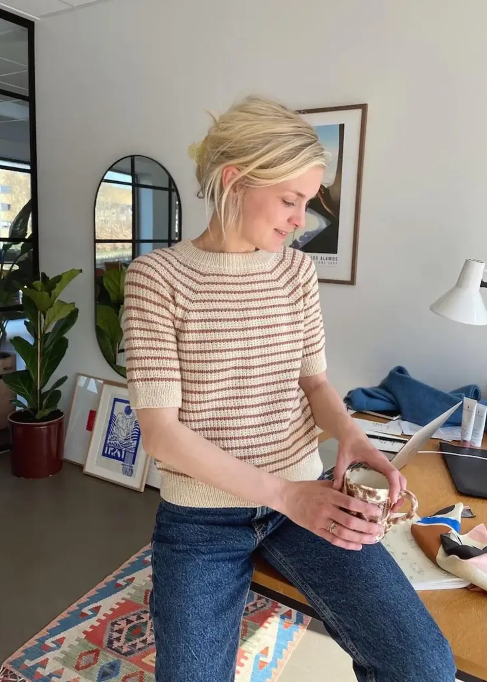 Friday Tee -PetiteKnit -breipatroon NDL