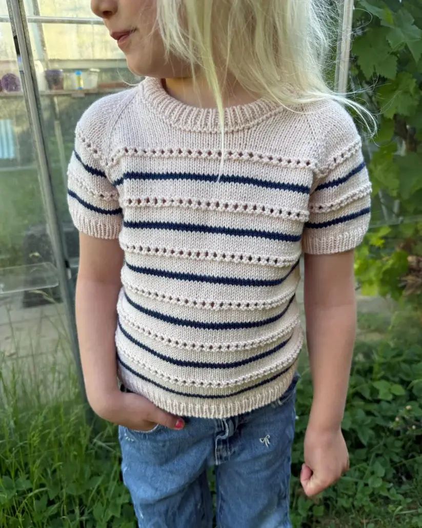 PetiteKnit Ida Tee junior -PetiteKnit -breipatroon NDL