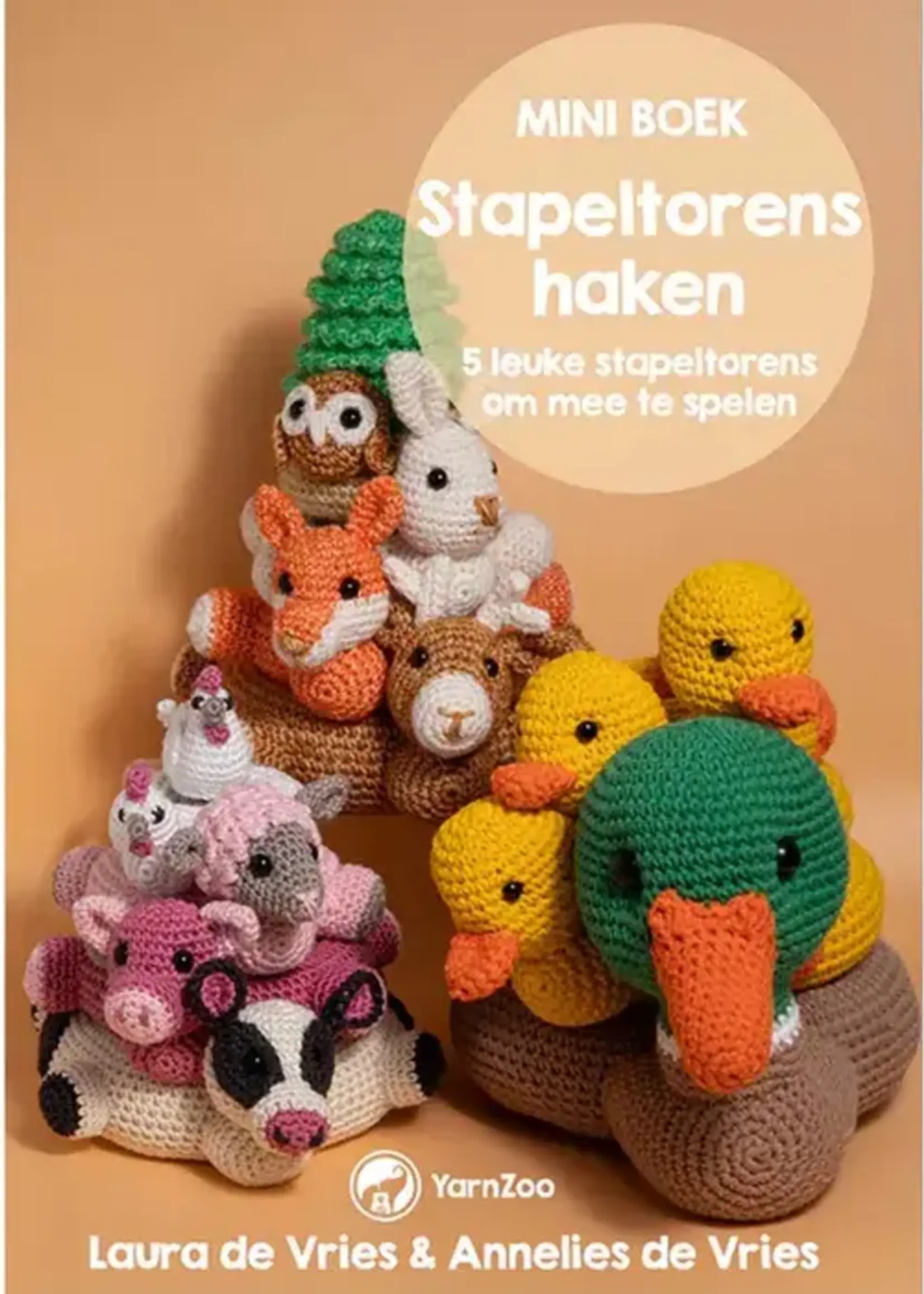 Mini Boek Stapeltorens Haken - L. & A. de Vries