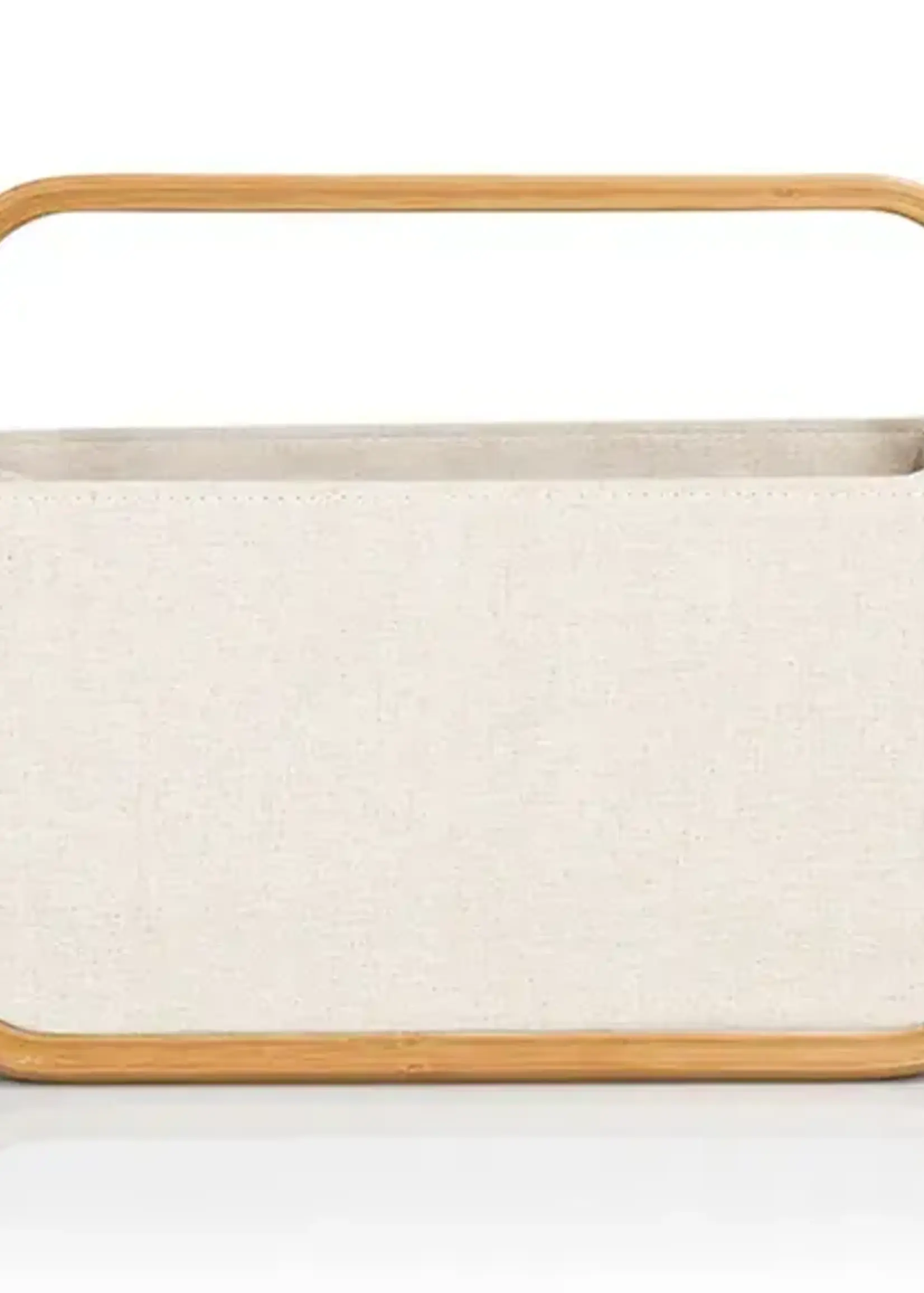 Prym Mand fold en store canvas en bamboe 45x27x37cm