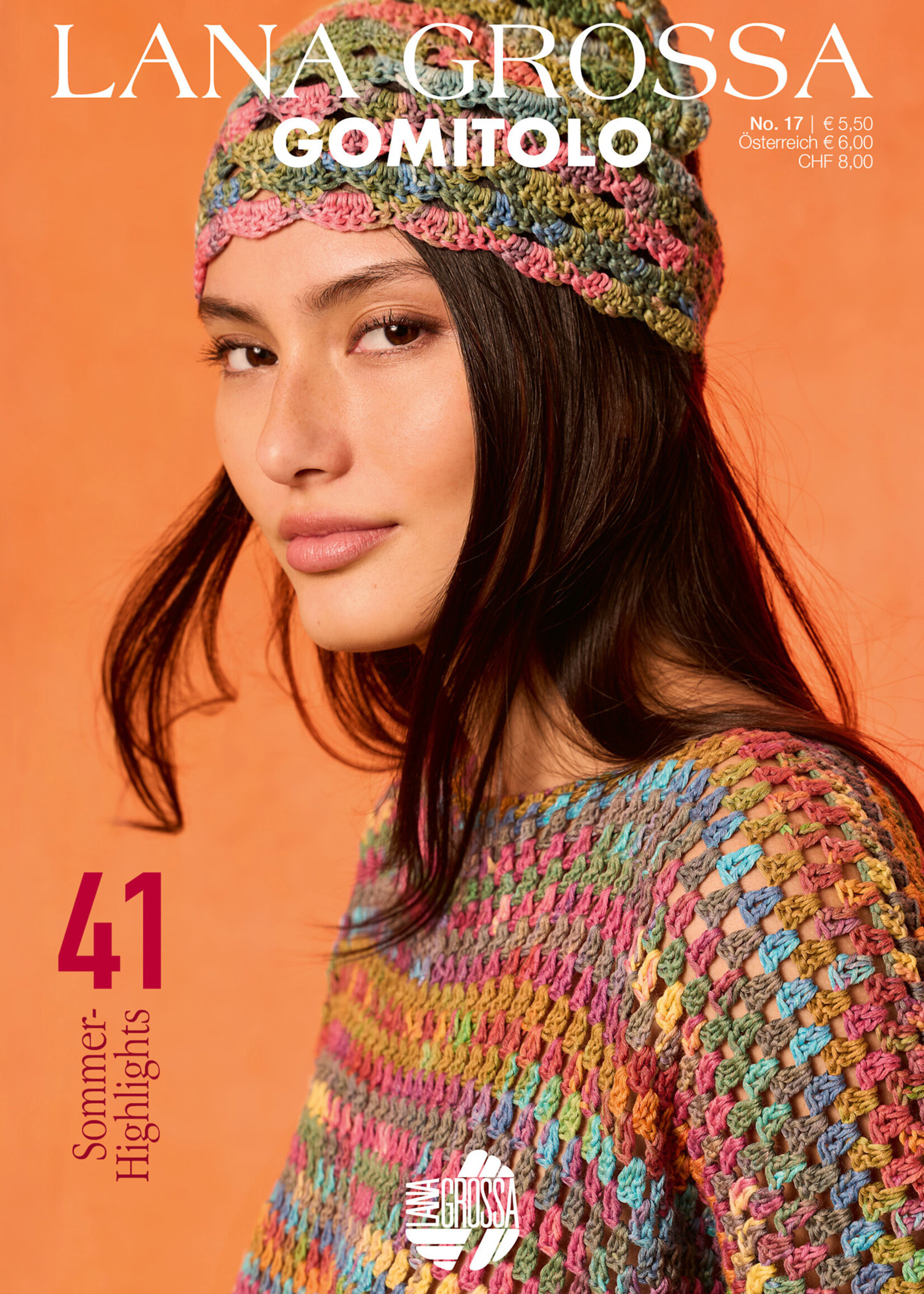 Lana Grossa Gomitolo No. 17 - Tijdschrift (DE) + Beschrijvingen (NL)