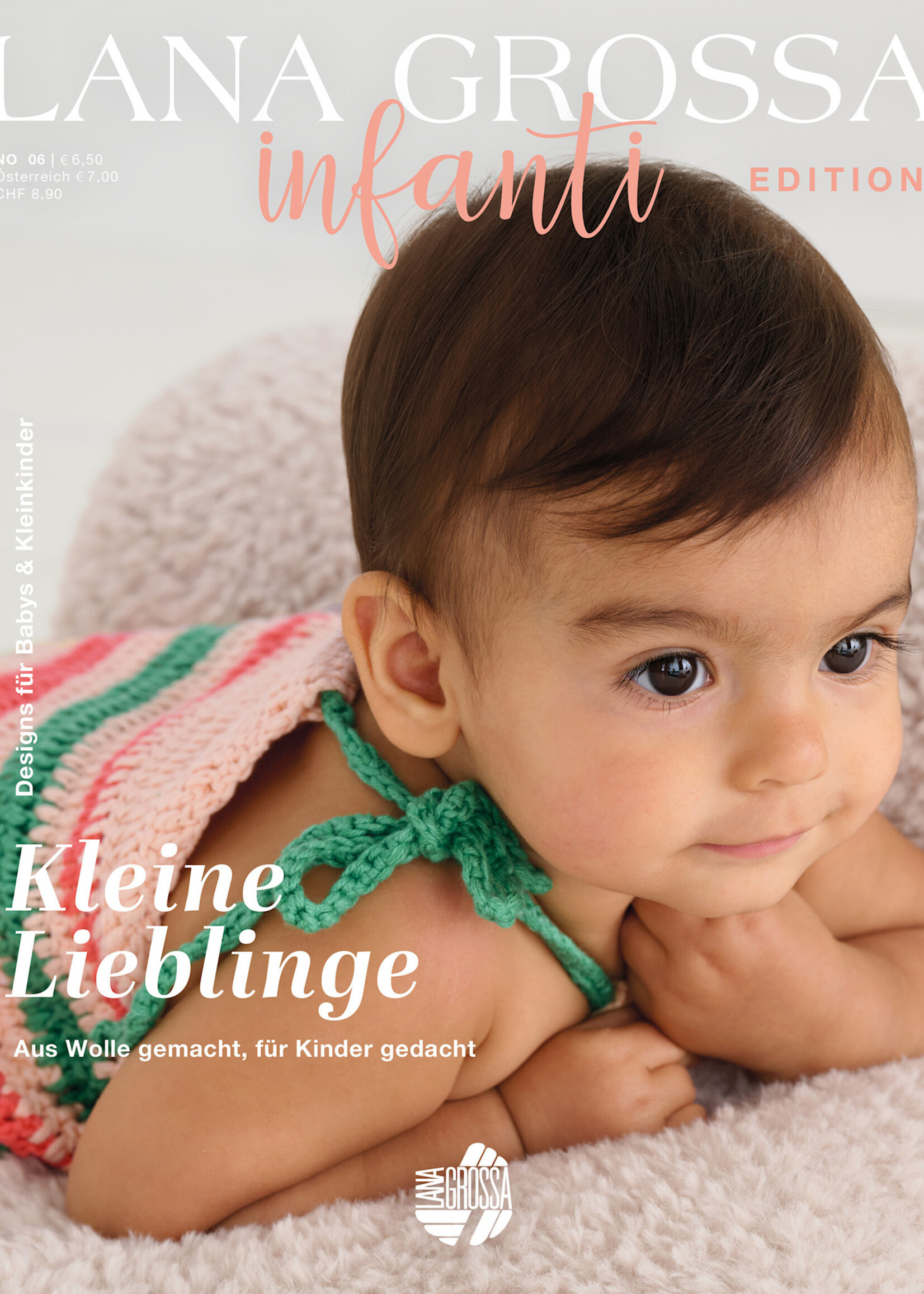 Lana Grossa Infanti edition No. 06 - Tijdschrift (DE) + Beschrijvingen (NL)