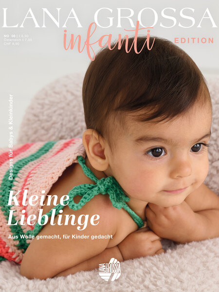 Lana Grossa Infanti edition No. 06 - Tijdschrift (DE) + Beschrijvingen (NL)
