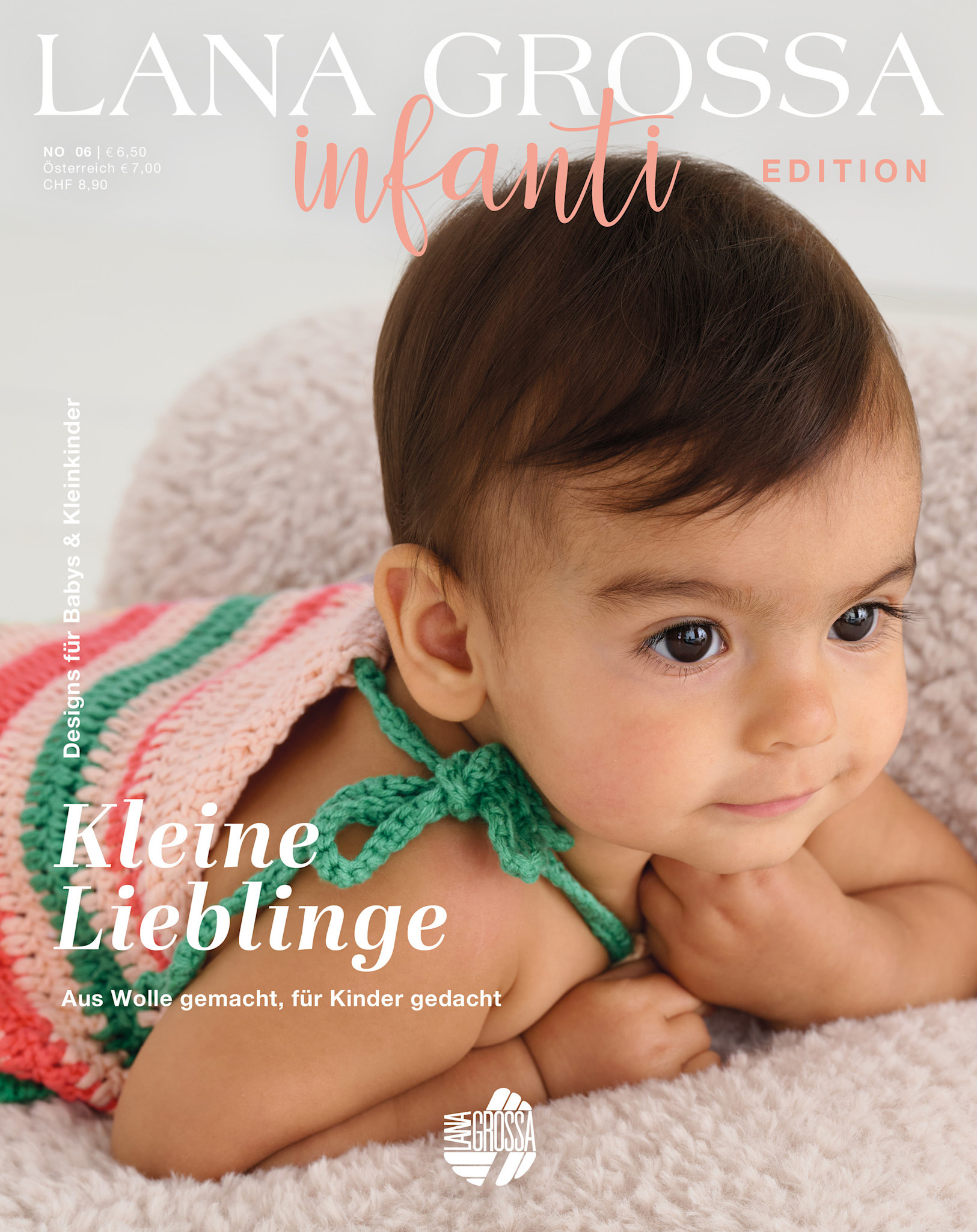 Lana Grossa Infanti edition No. 06 - Tijdschrift (DE) + Beschrijvingen (NL)