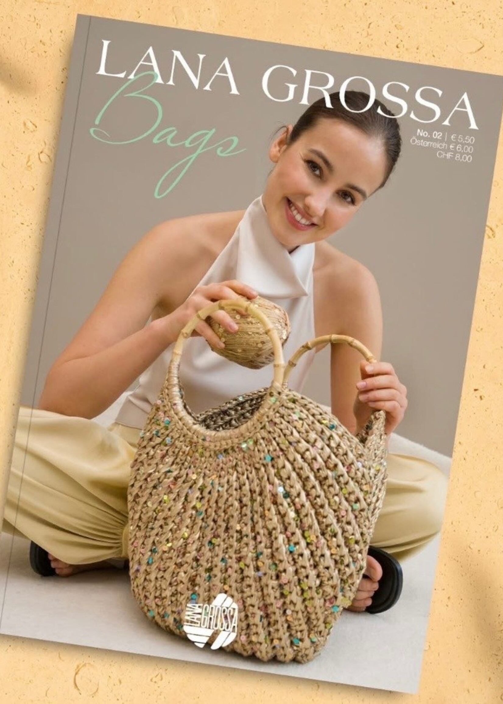 Lana Grossa Bags No. 2 - Tijdschrift (DE) + Beschrijvingen (NL)