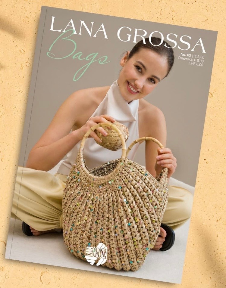 Lana Grossa Bags No. 2 - Tijdschrift (DE) + Beschrijvingen (NL)