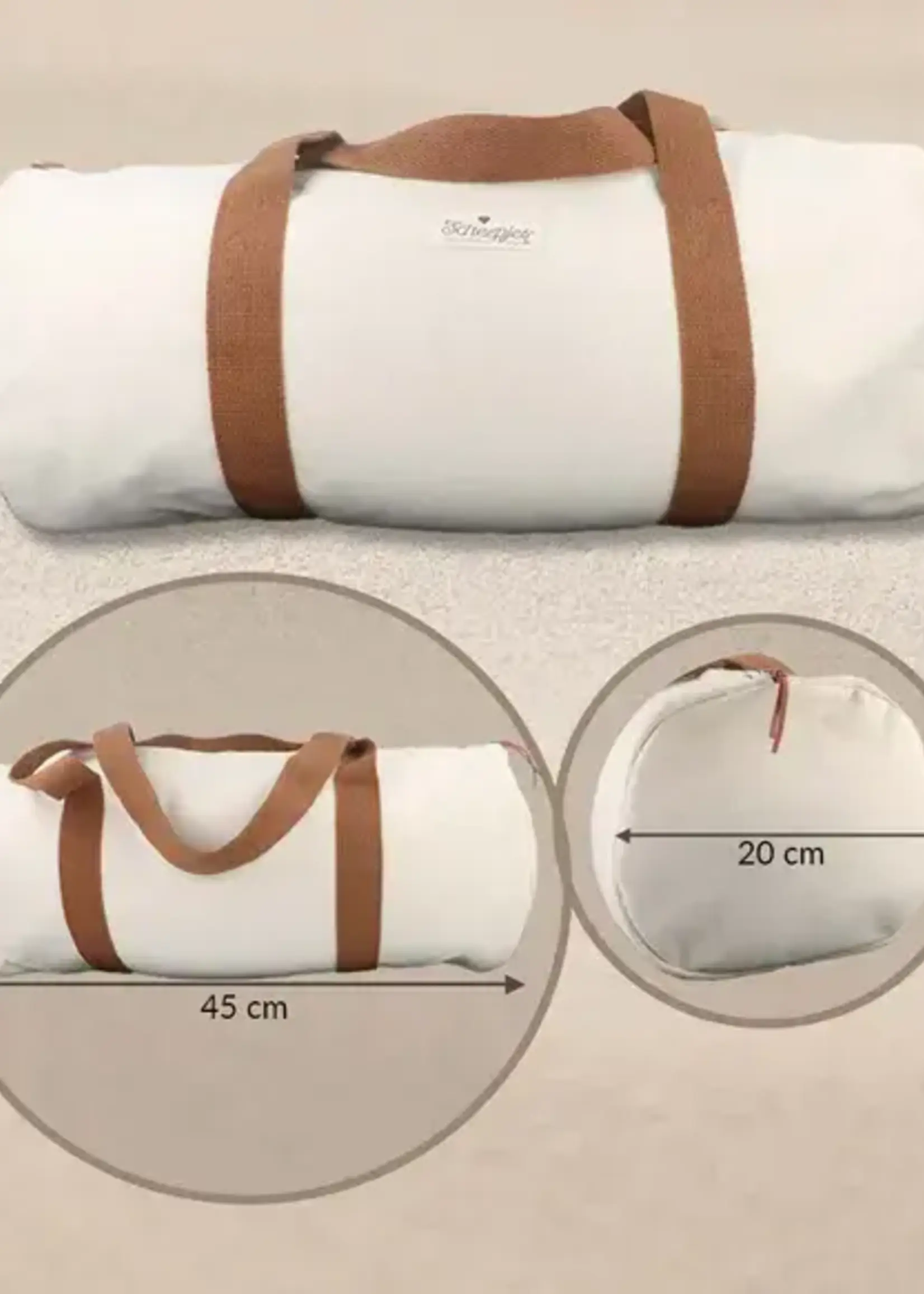 Scheepjes Schoudertas wit