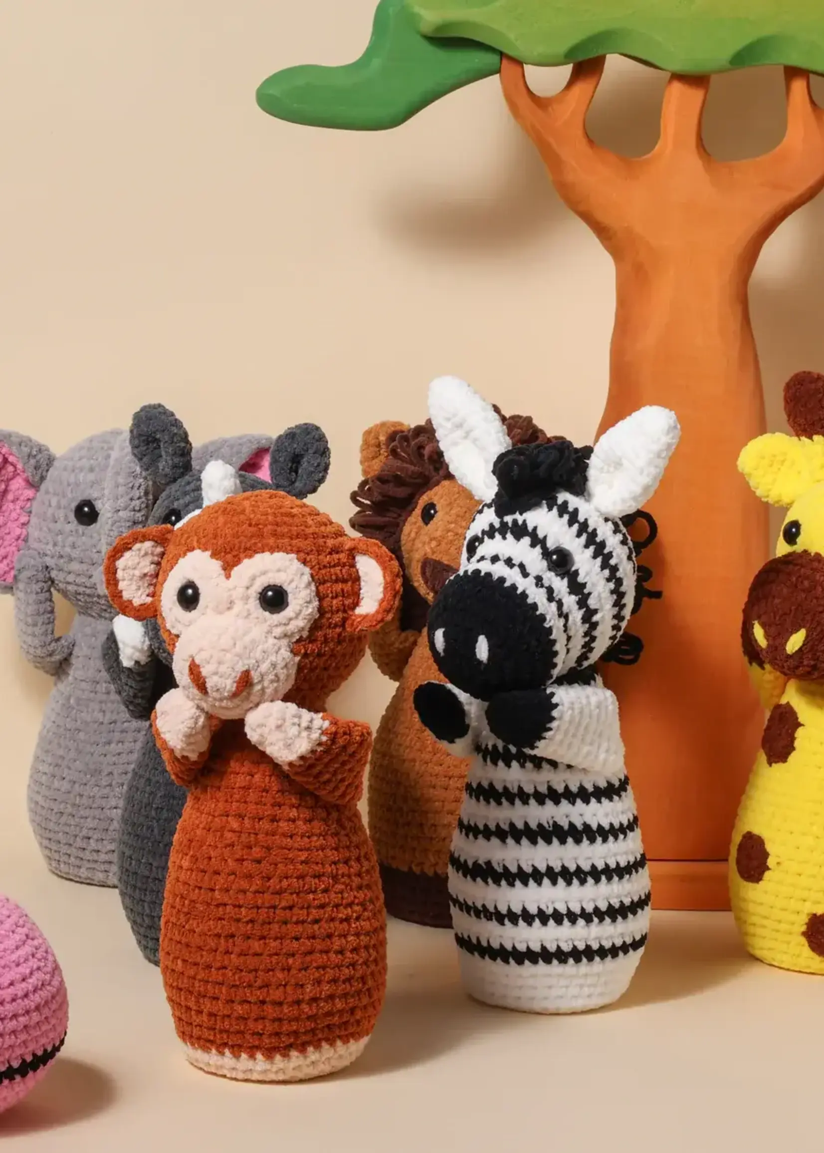 Kegelspel Safari - haakpatroon