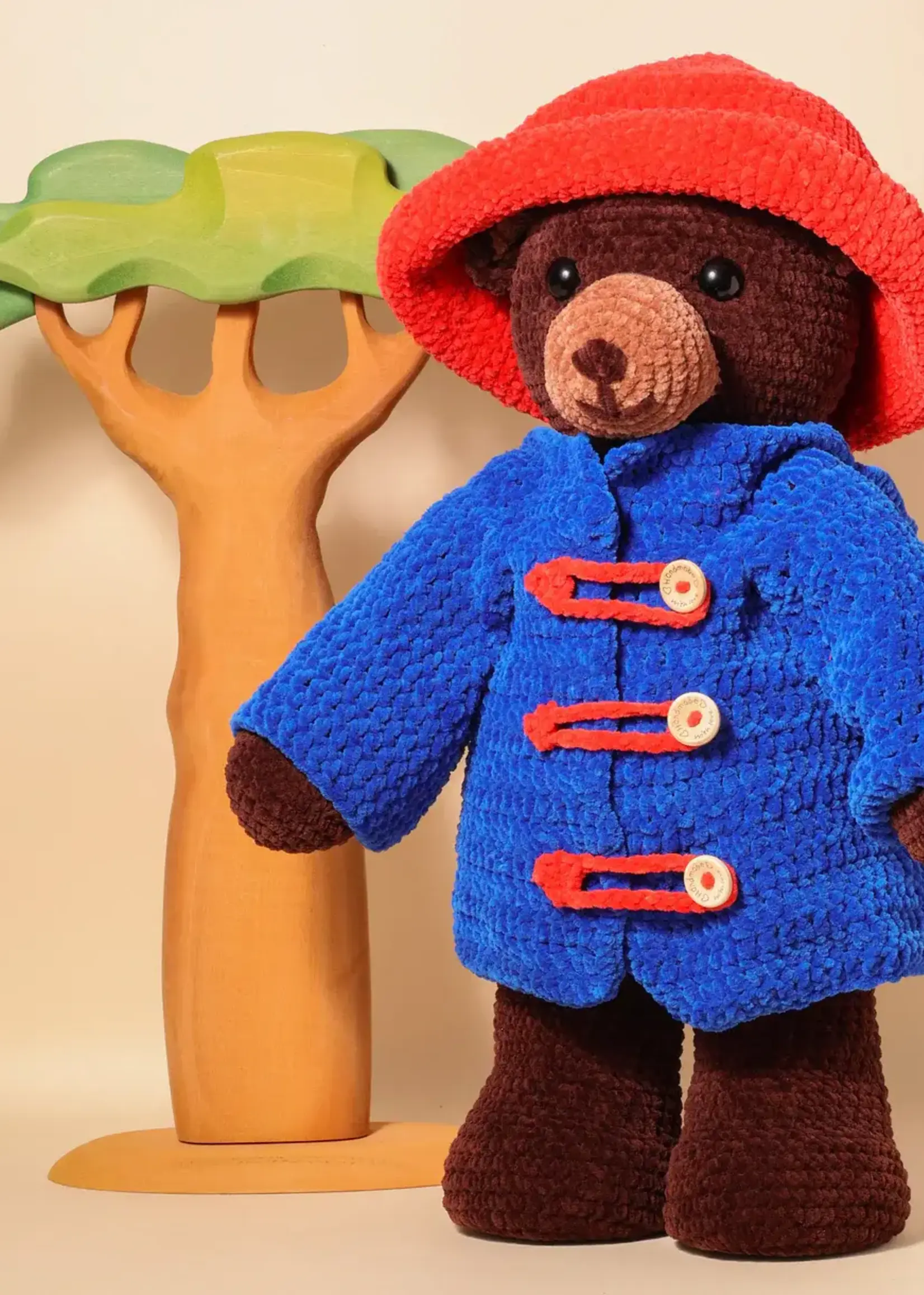 Beertje in Regenjas - haakpatroon