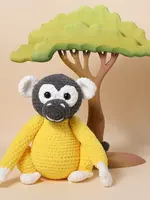 Doodshoofdaapje Demi - haakpatroon