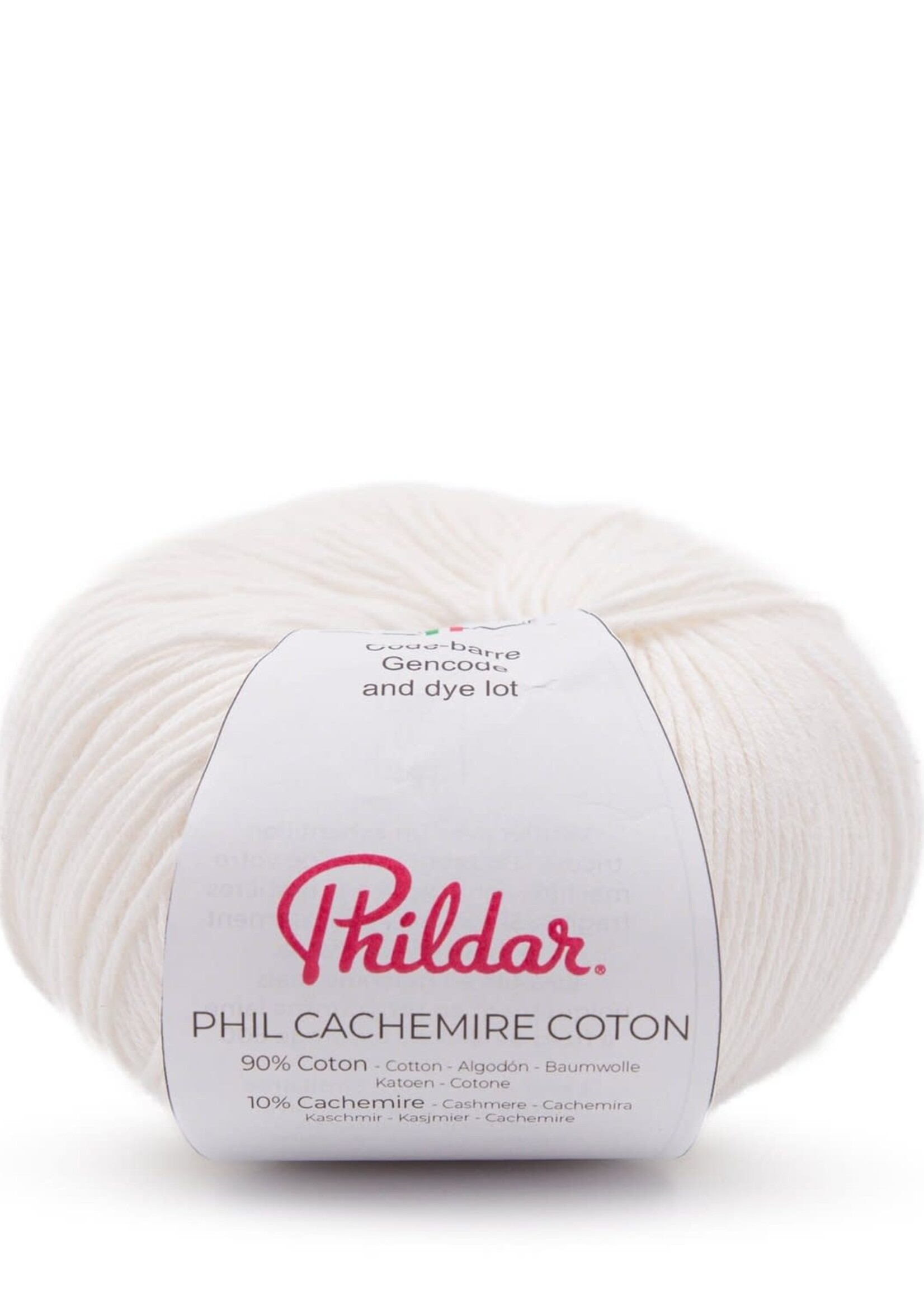 Phildar Cachemire Coton -Phildar -craie
