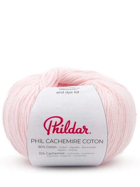 Phildar Cachemire Coton -Phildar -rose poudre