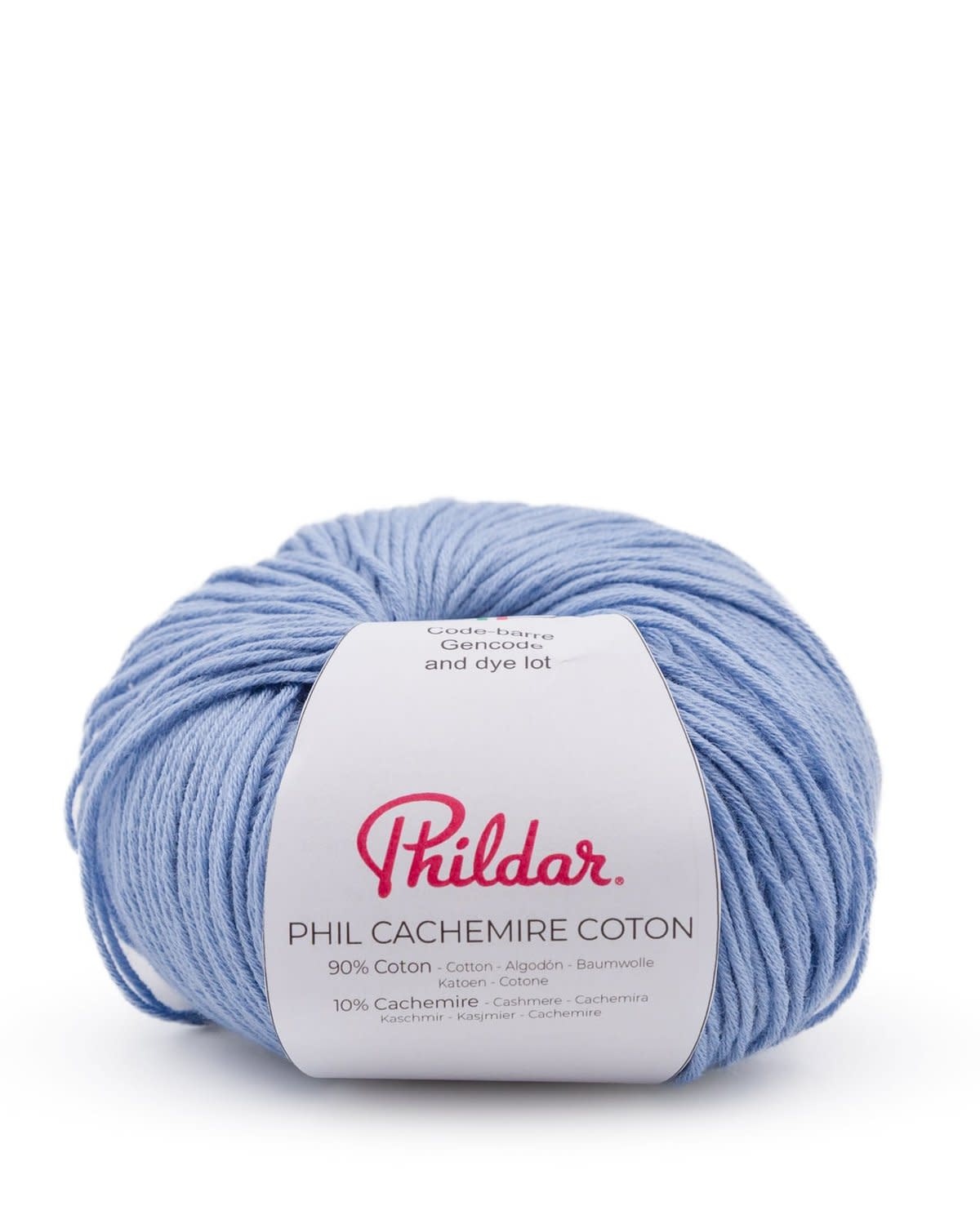 Phildar Cachemire Coton -bleuet