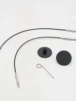KnitPro KnitPro Mini kabel set 27 en 30cm zwart