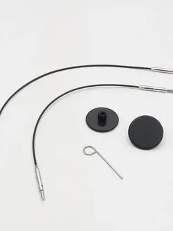 KnitPro KnitPro Mini kabel set 27 en 30cm zwart