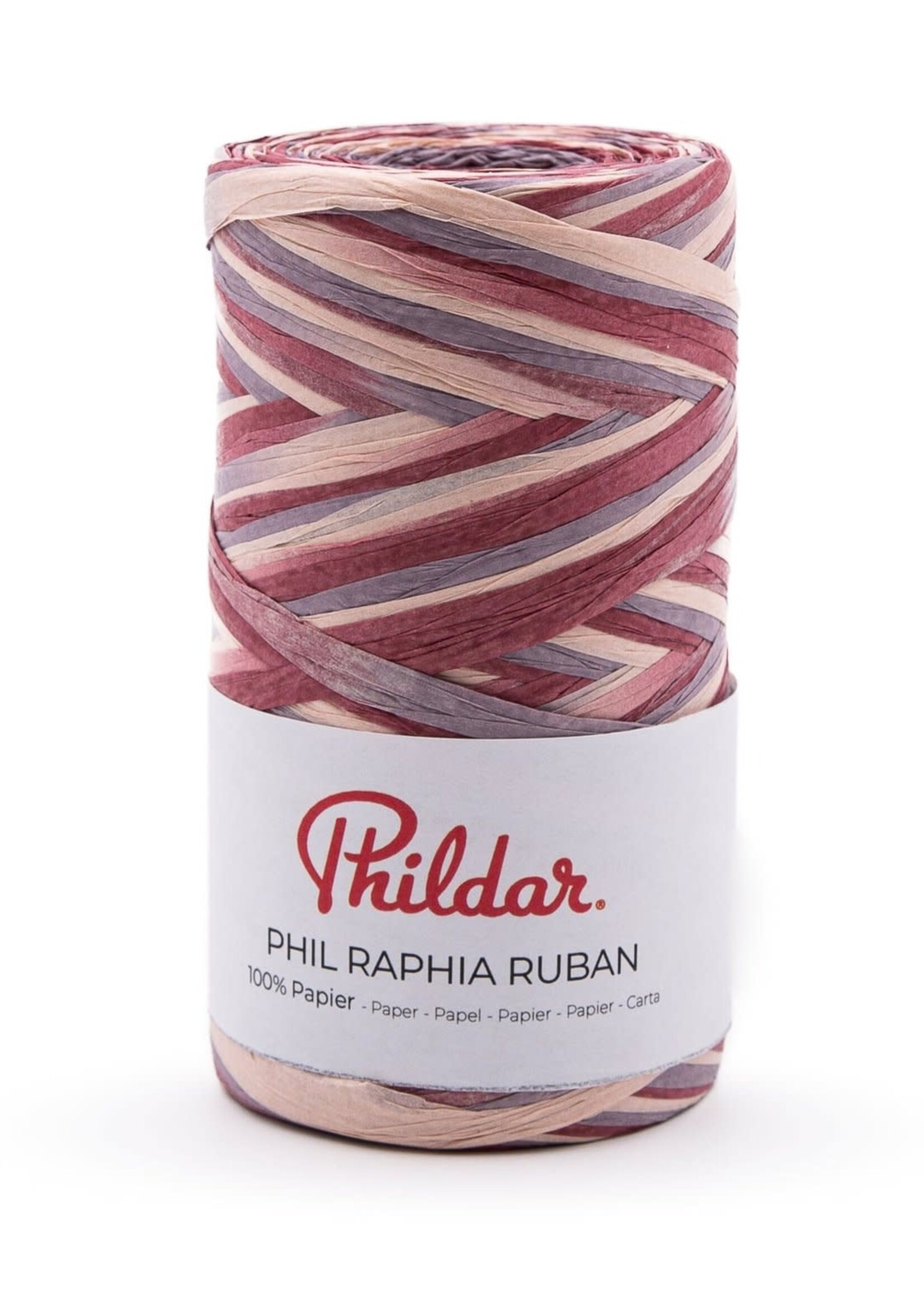 Phildar Phil Raphia Ruban -fruits du bois