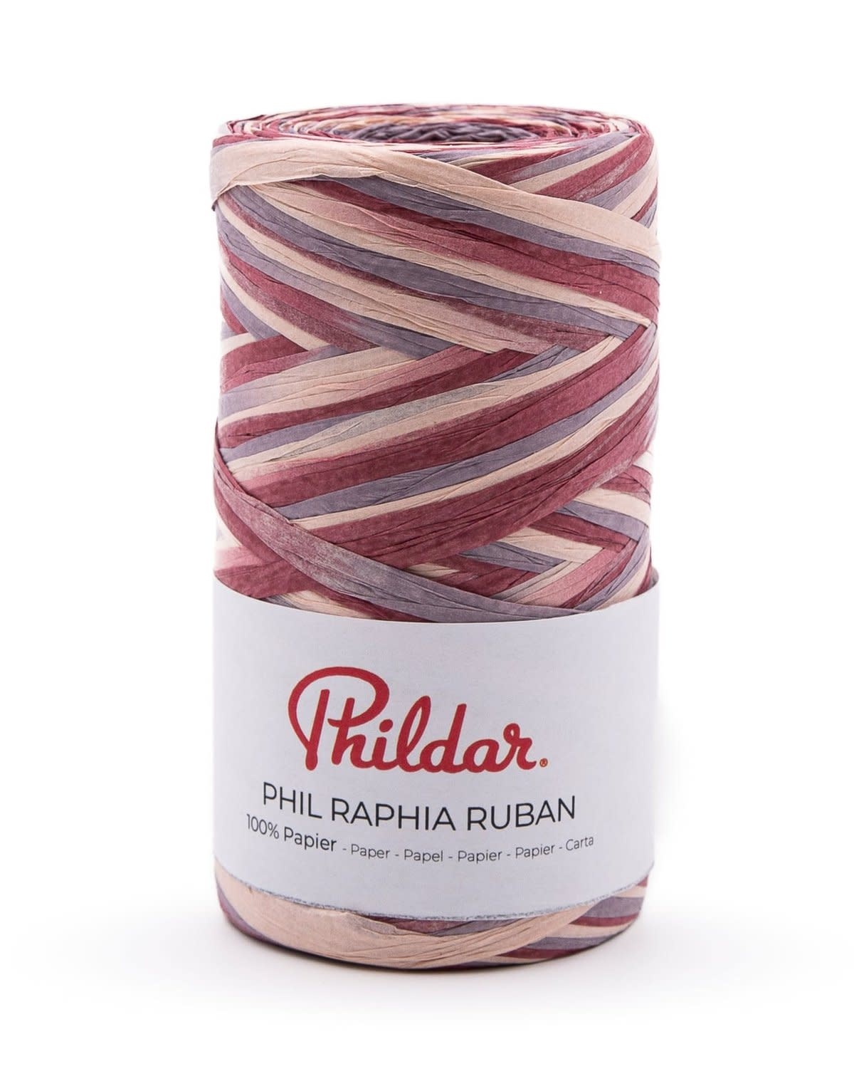 Phildar Phil Raphia Ruban -fruits du bois