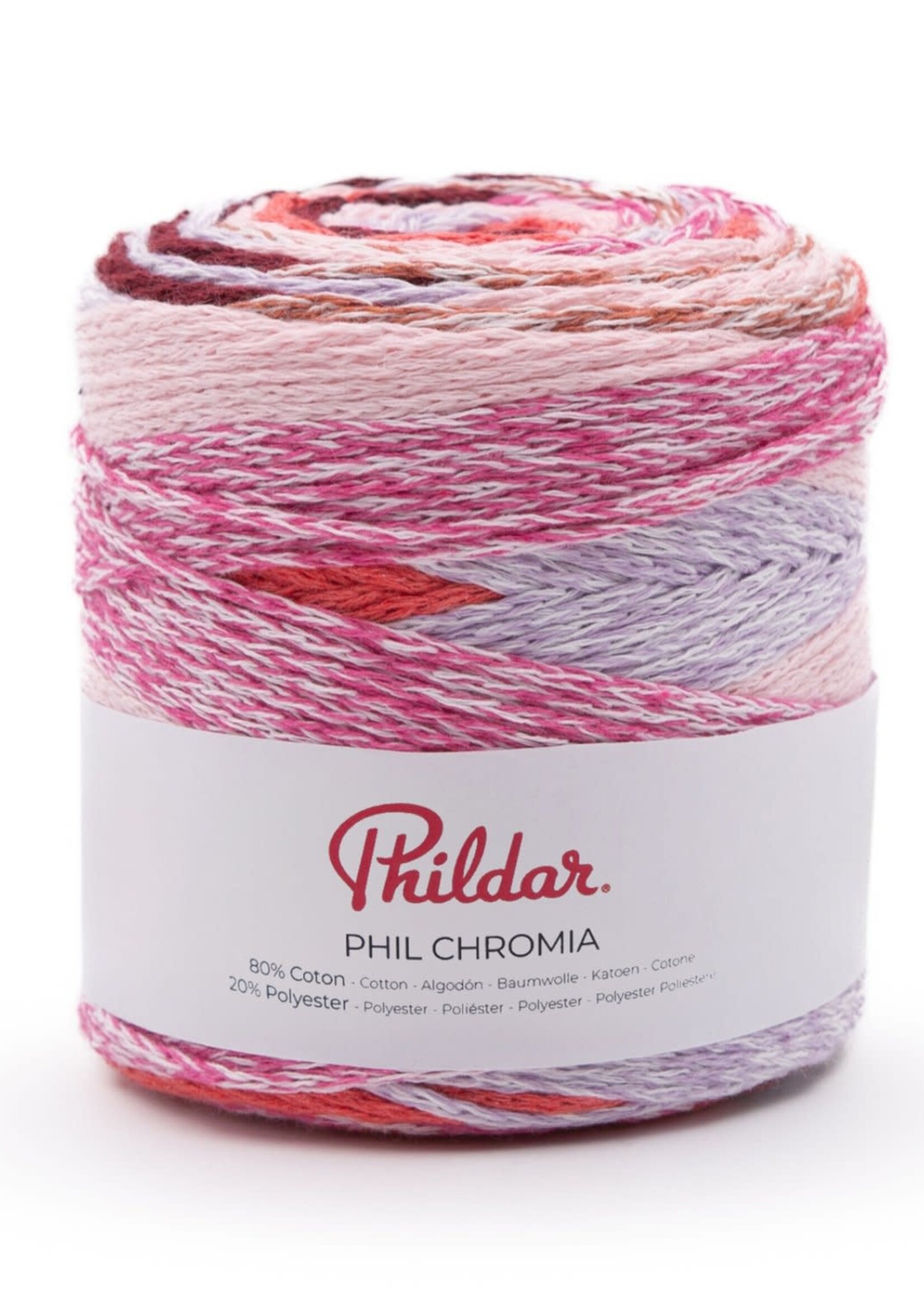 Phildar Phil Chromia Multico Rose -Phildar