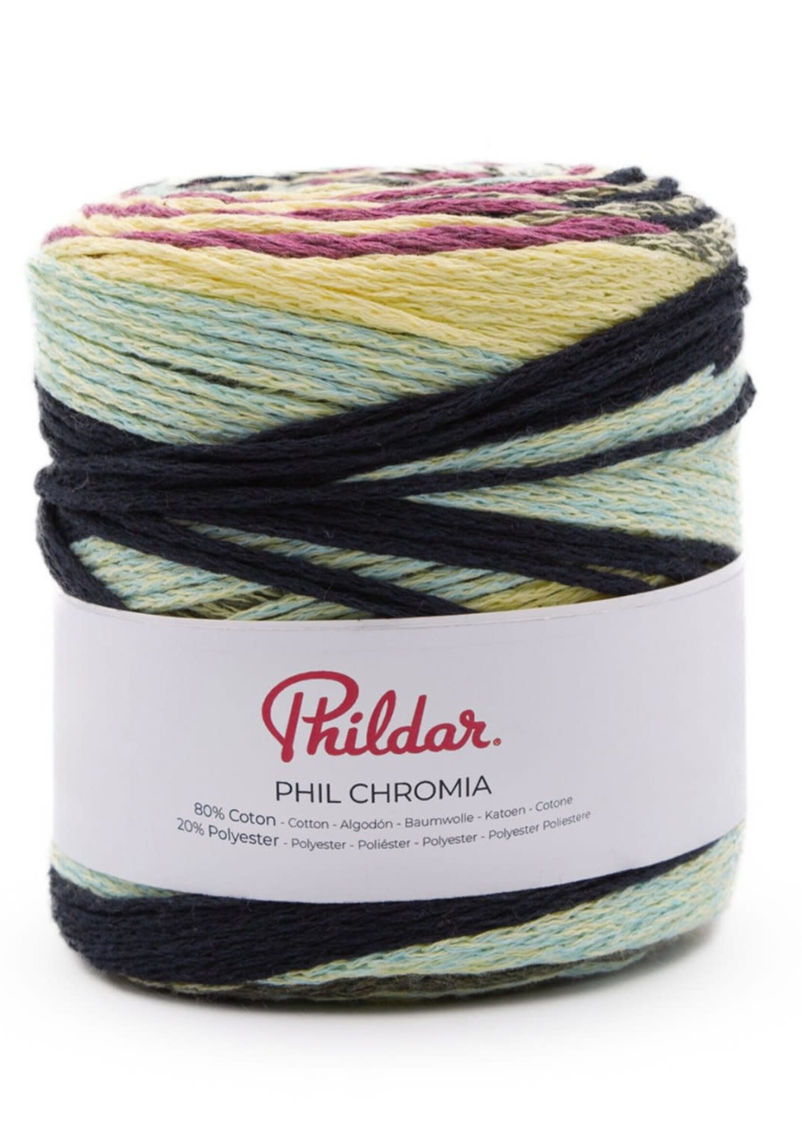 Phildar Phil Chromia Multico Vert -Phildar