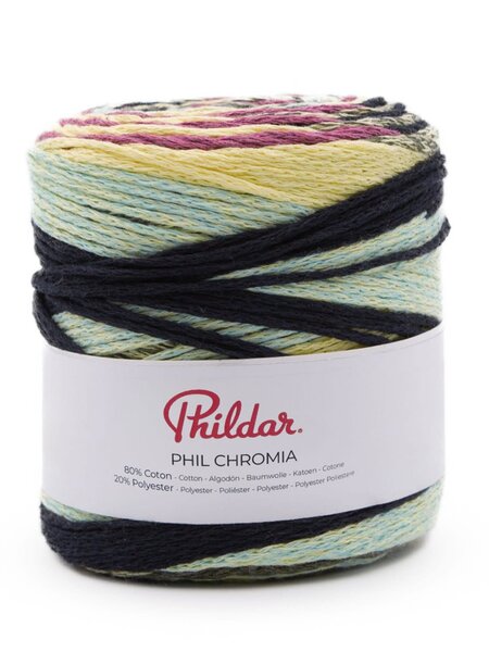 Phildar Phil Chromia Multico Vert -Phildar