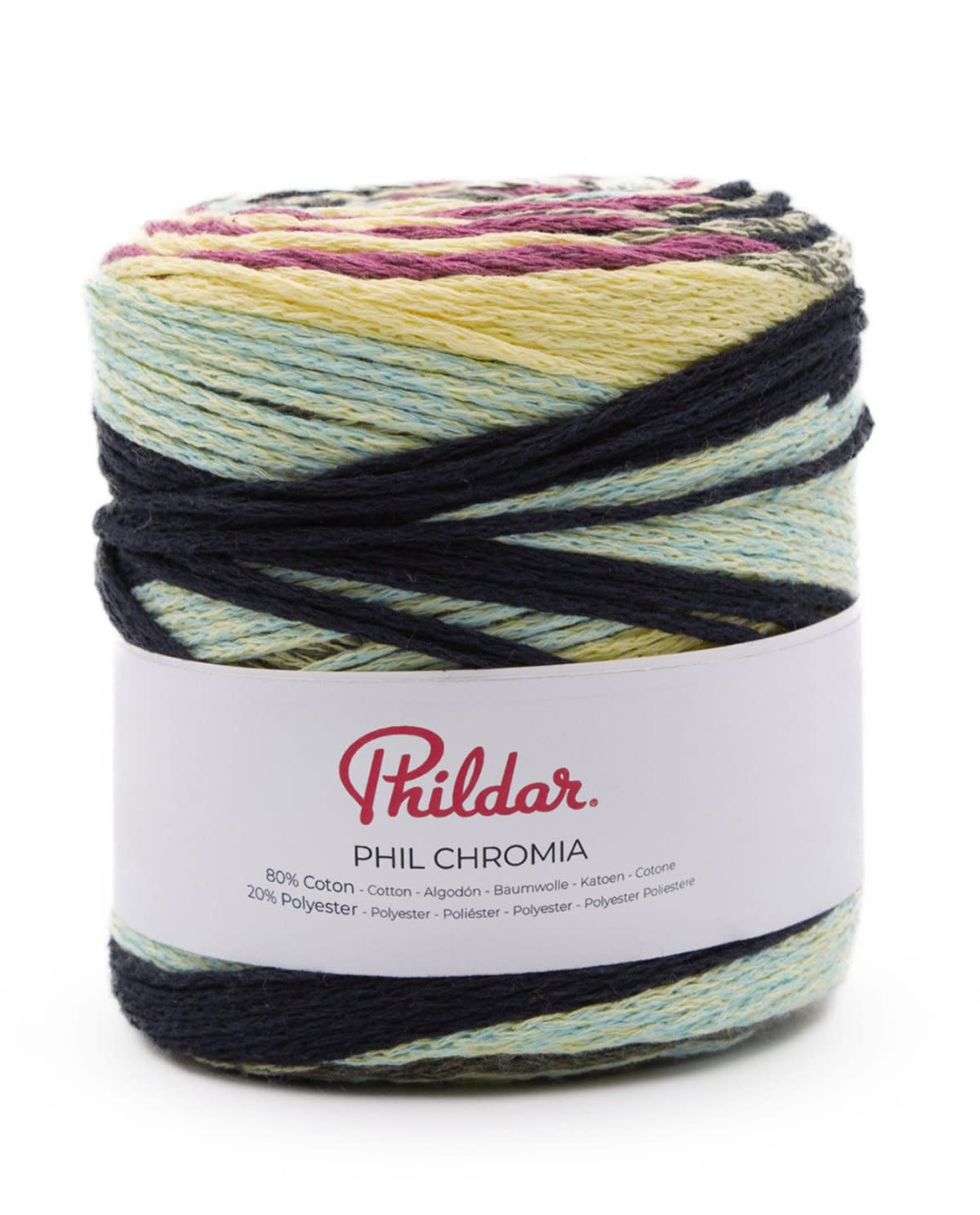 Phildar Phil Chromia Multico Vert -Phildar