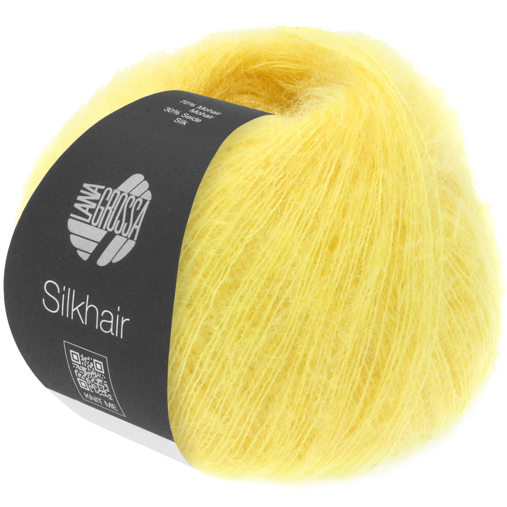 Lana Grossa Silkhair -158 geel