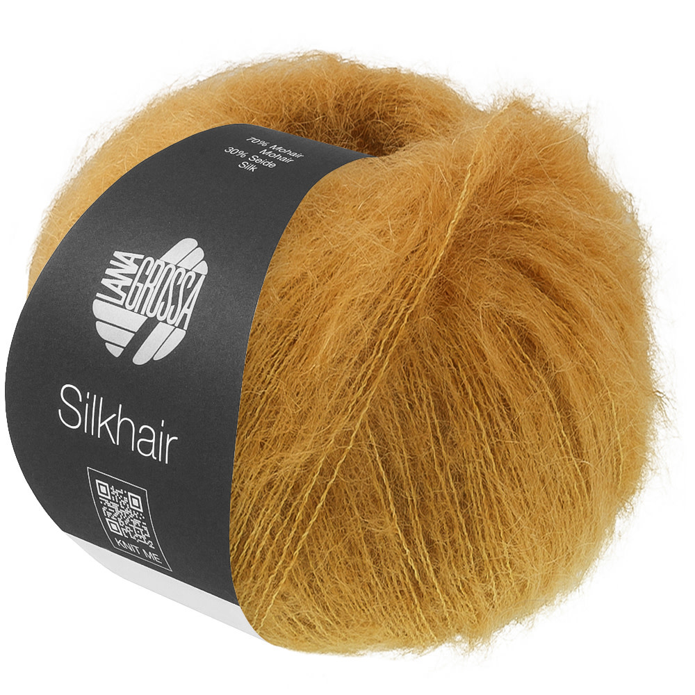Lana Grossa Silkhair - Lana Grossa -229 goudbruin