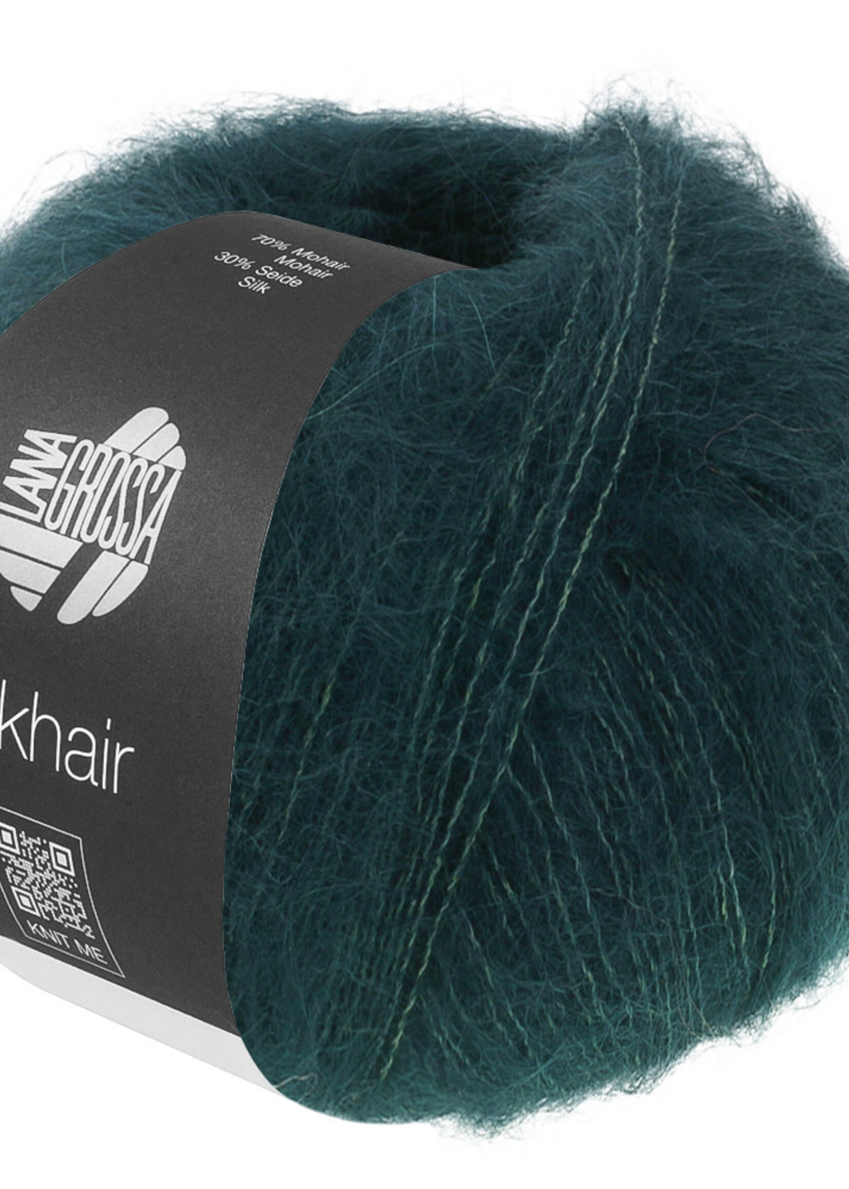 Lana Grossa Silkhair - Lana Grossa -231 zwartgroen