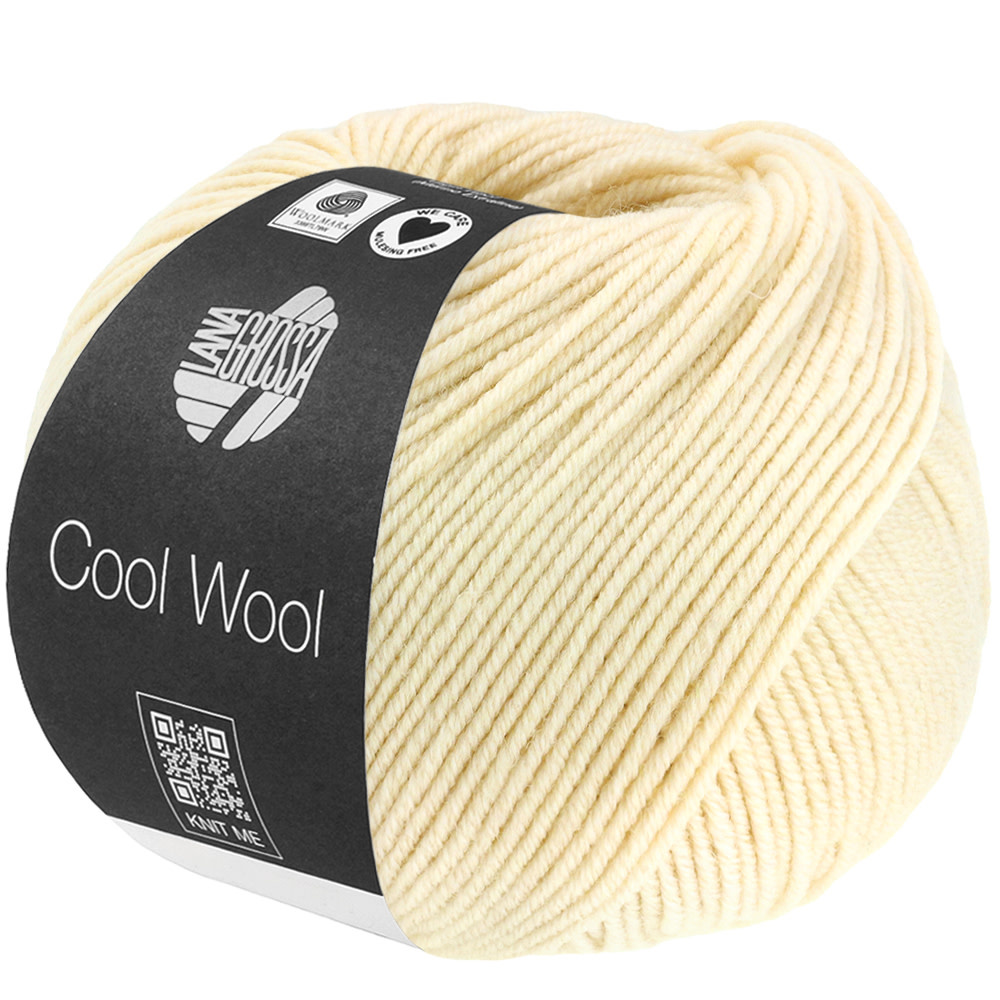 Lana Grossa Cool Wool -2126 lichtgeel