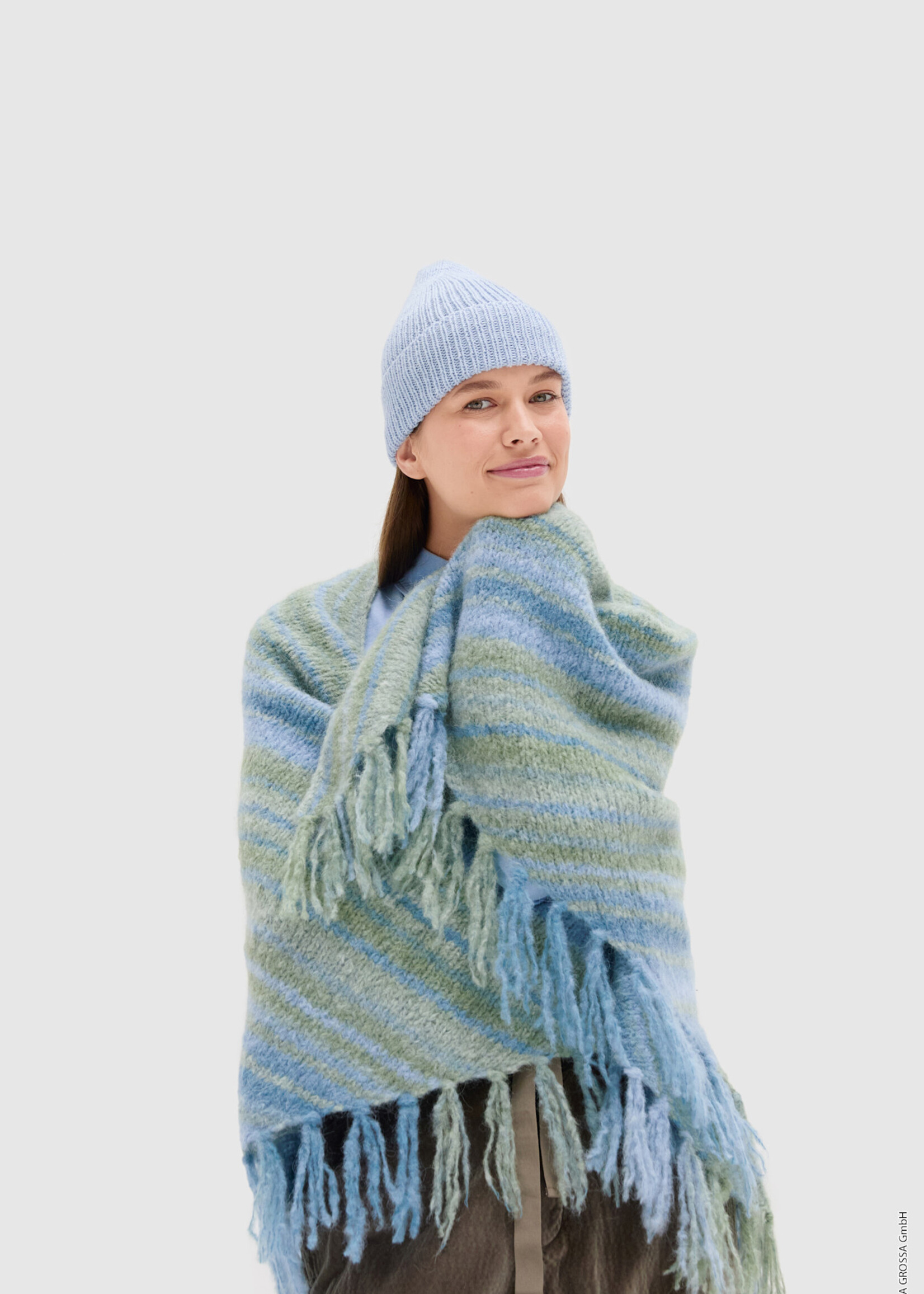 Lana Grossa Driehoekige stola - Gigante - Breipakket-20%