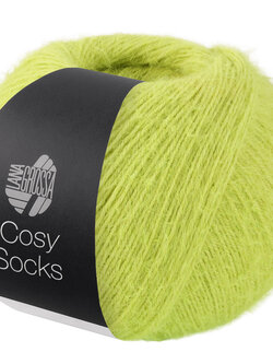 Lana Grossa Cosy Socks -24 limoen