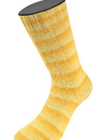 Lana Grossa Cosy Socks Soft Stripes-Lana Grossa -111  Geel/Eigeel/Saffraangeel