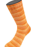 Lana Grossa Cosy Socks Soft Stripes-Lana Grossa -112 Lichtoranje/Mandarijn/Sinaasappel