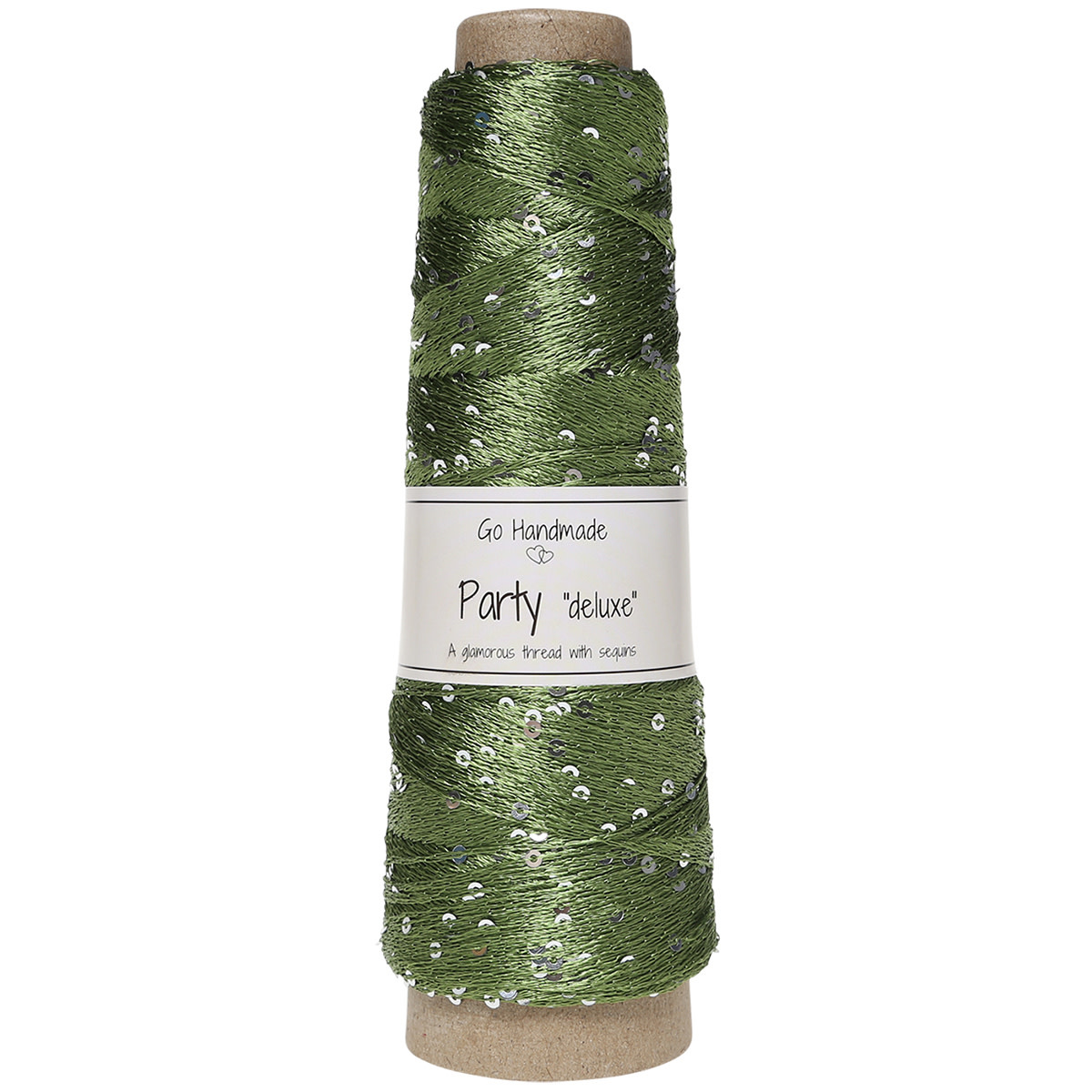 GoHandmade Party deluxe -mosgroen 18168