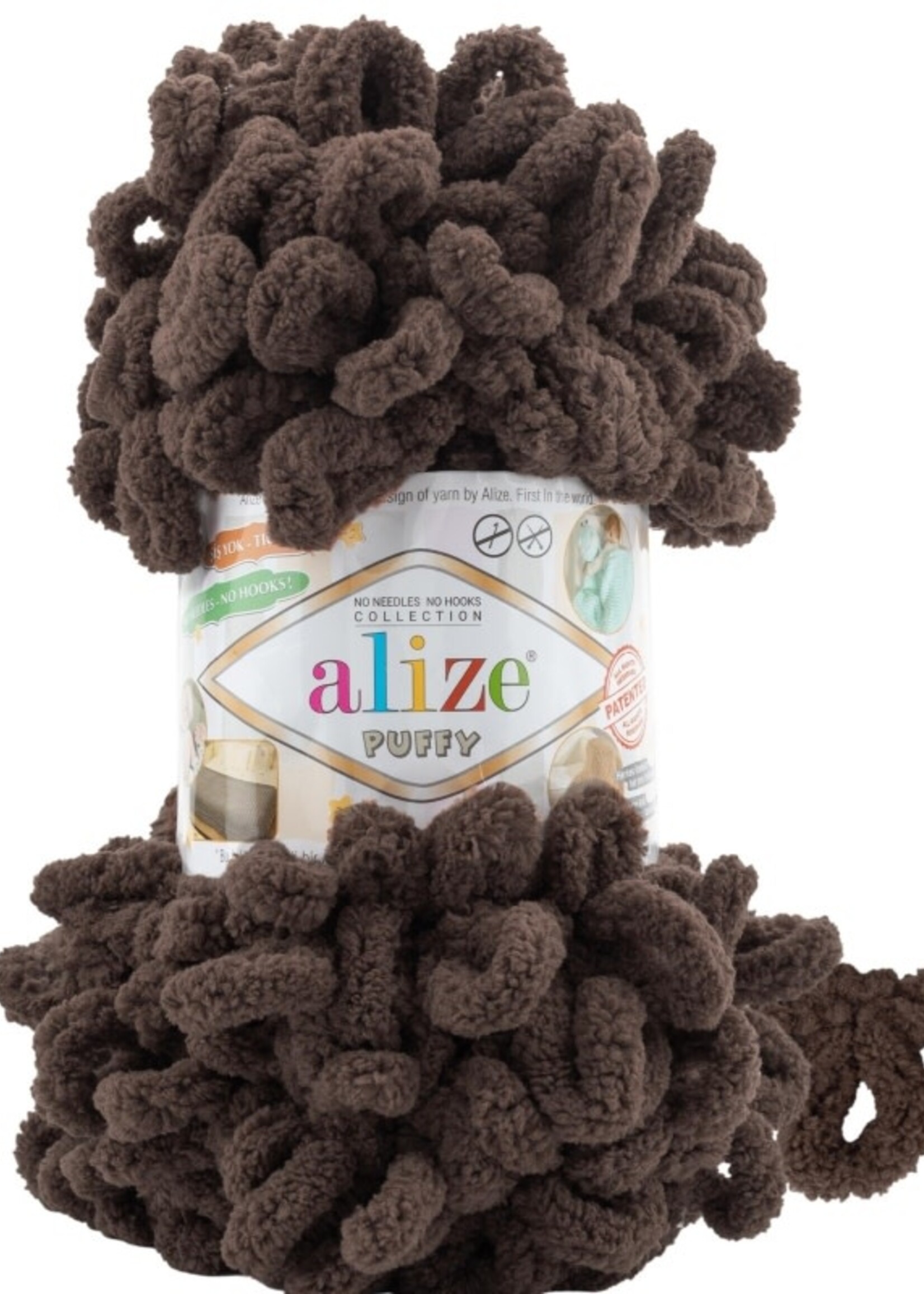 Puffy - Alize -534 Dark Brown