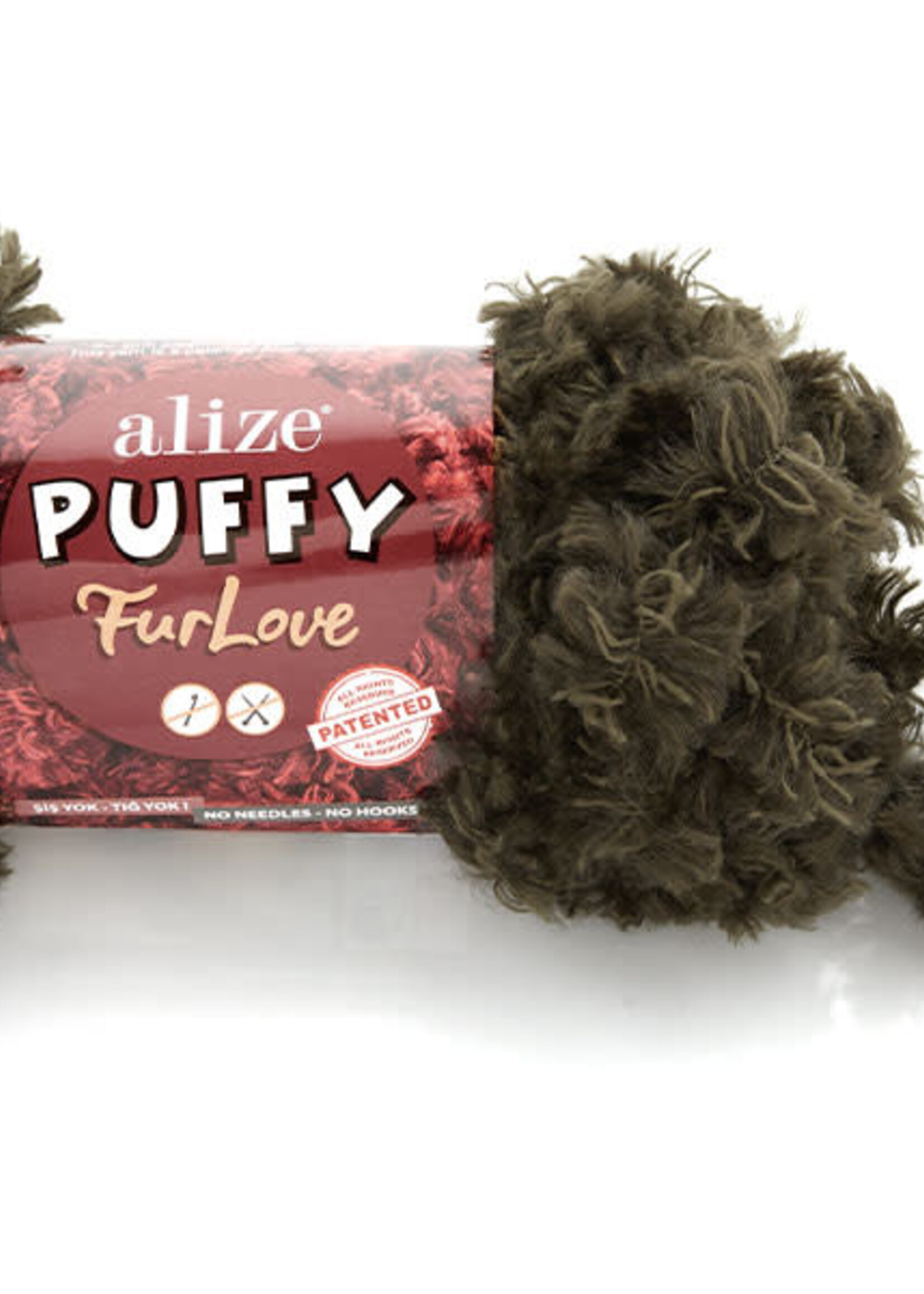 Puffy Fur Love -029 Mossgreen