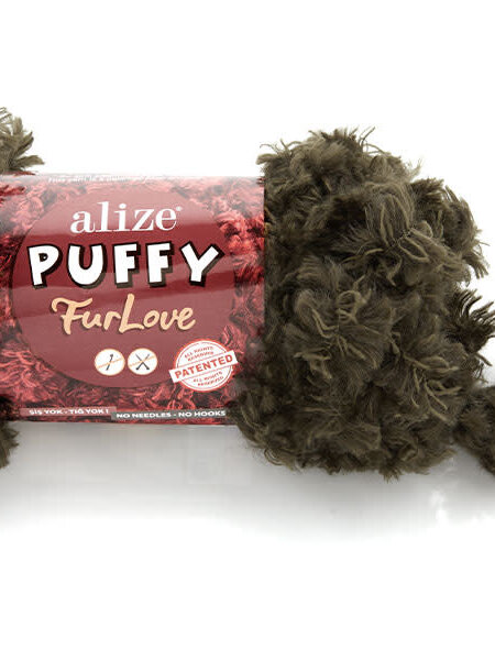 Puffy Fur Love -029 Mossgreen