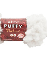 Puffy Fur Love -055 White