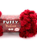 Puffy Fur Love -056 Red