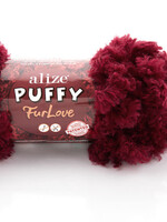 Puffy Fur Love -107 Cherry