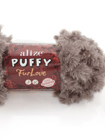 Puffy Fur Love -530 Taupe