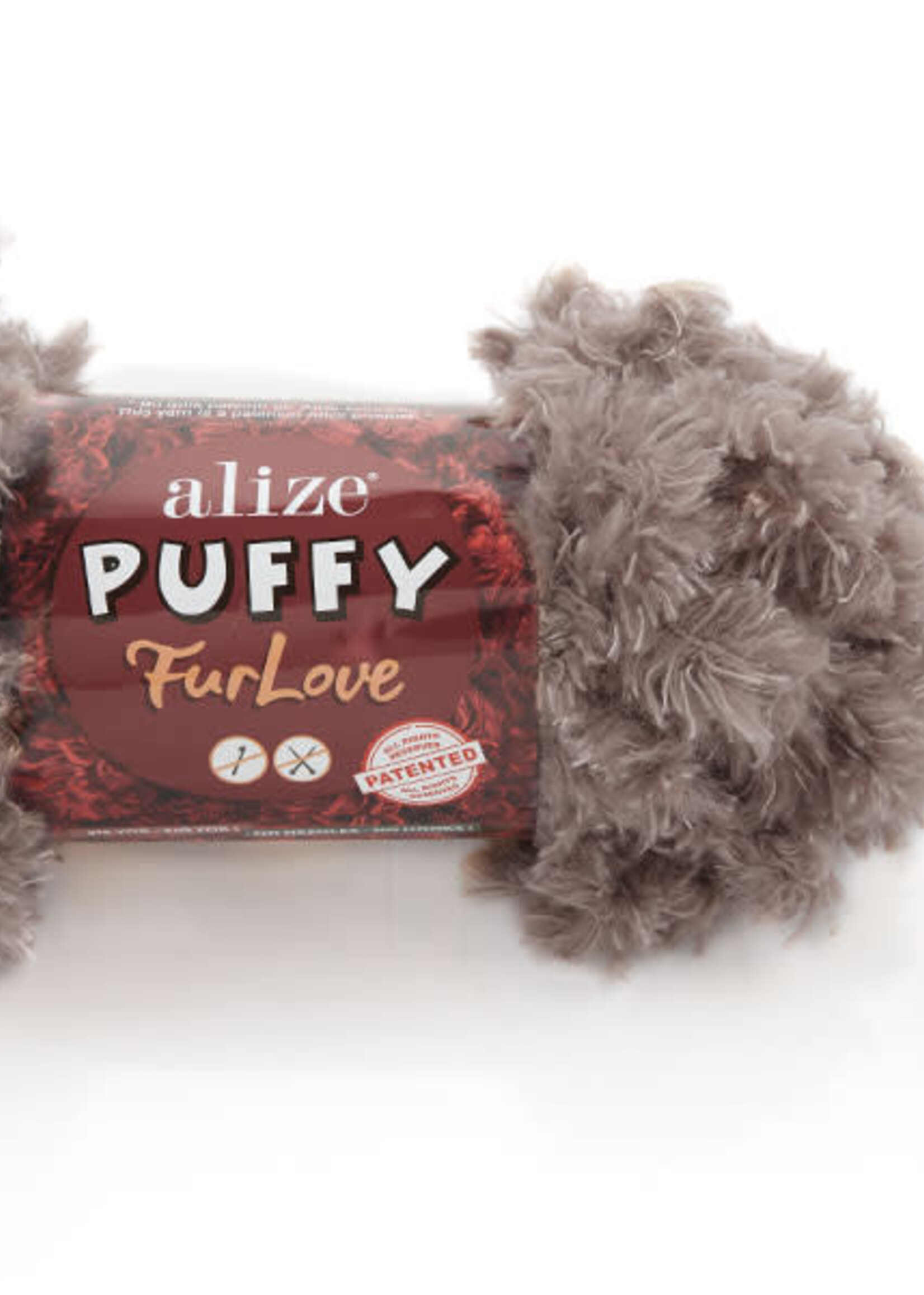 Puffy Fur Love -530 Taupe