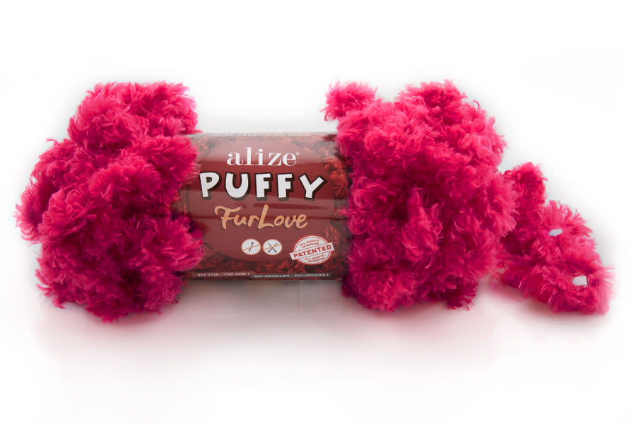 Puffy Fur Love -798 Fuchsia